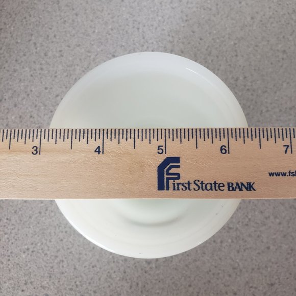 Vintage Avon 8 oz Milk Glass Shaving Mug Cup - Picture 4 of 9